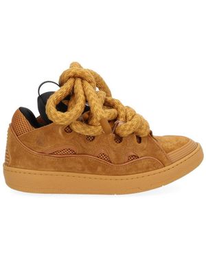 Lanvin Curb Sneakers - Brown