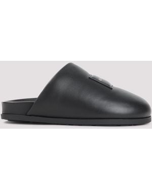 Givenchy Round Toe Mules - Black