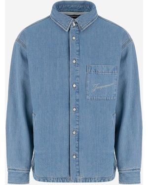 Jacquemus Cotton Boulanger Shirt - Blue