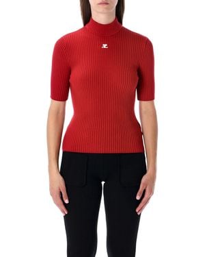 Courreges Courrèges Pullover rot
