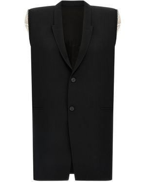 Rick Owens Gile 'Dirt Tailored Sl' - Black