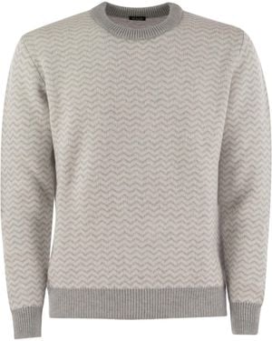 Kiton Magic Cashmere Choker - Grey