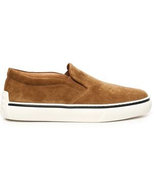 Tod's Tod 's Bruine Suede Loafers