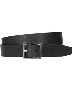 Orciani Gürtel schwarz+braun