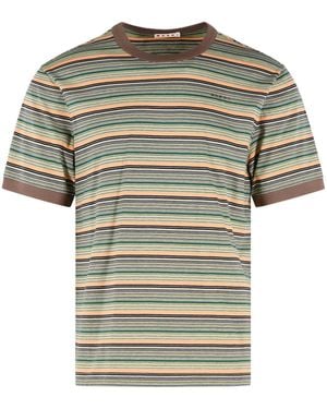 Marni Cotton T Shirt - Green