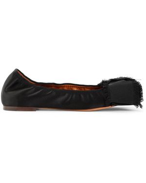 Lanvin Ballerinas mit Schleife von - Schwarz