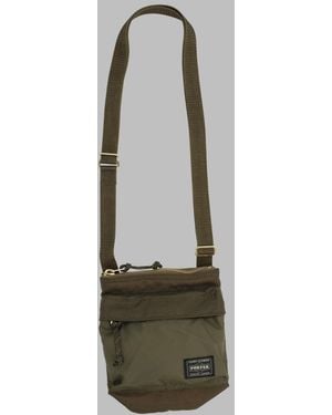 Porter-Yoshida and Co Borsa A Tracolla "Force" - Green