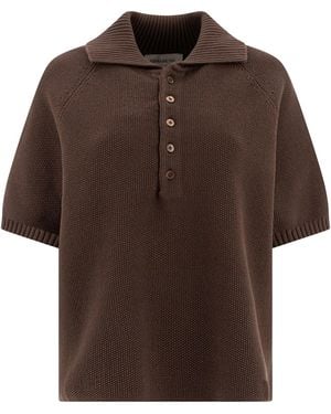 UMARMUNG Polo Shirts - Brown