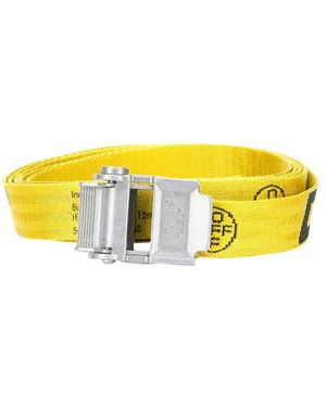 Off-White c/o Virgil Abloh Classic Industrial Belt in Yellow for