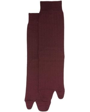Maison Margiela Tabi Split-Toe Socks - Purple