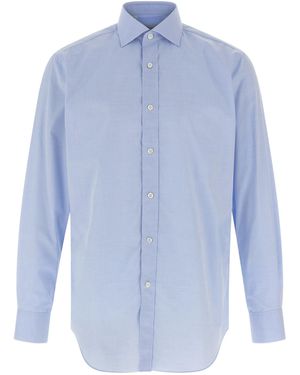 Brioni 'Trevi Mark' Shirt - Blue