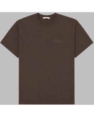 Givenchy T Shirt Con Logo - Brown