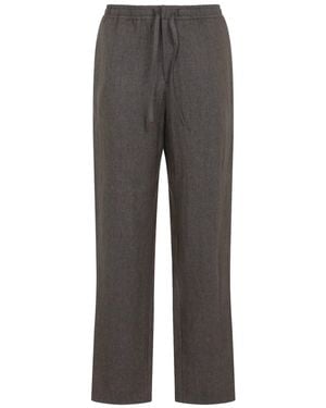 Canali Linen Trousers - Grey