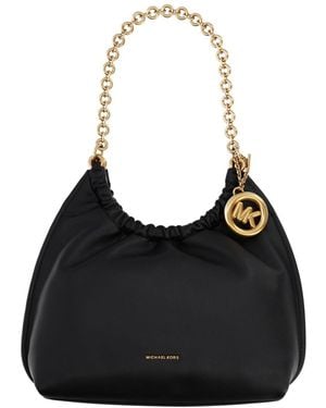 MICHAEL Michael Kors Shoulder Bag Indie Leather Cow - Black