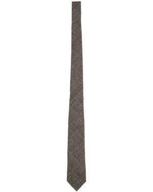 Our Legacy Linen Tie - White