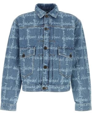 Vivienne Westwood Red Marlene Denim Jacket | Lyst