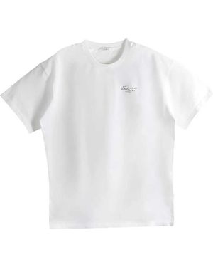 Givenchy Stamp Cotton T-Shirt - White
