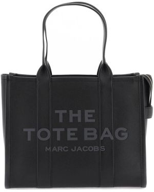 Marc Jacobs De Lederen Grote Draagtas - Zwart
