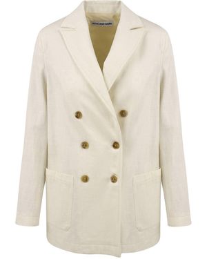 Attic And Barn Attic En Barn Jackets Cream - Naturel