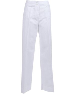 Aspesi Lace-Up Trousers - White