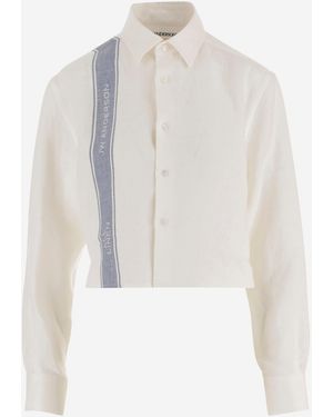 JW Anderson Linen Shirt - White