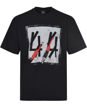 44 Label Group 44 Labelgruppe T -Shirt aus Baumwolle. - Schwarz