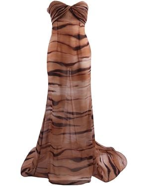 Elisabetta Franchi Gowns - Brown