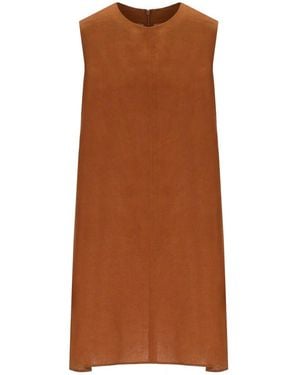 Max Mara Valanga Rust Dress - Brown