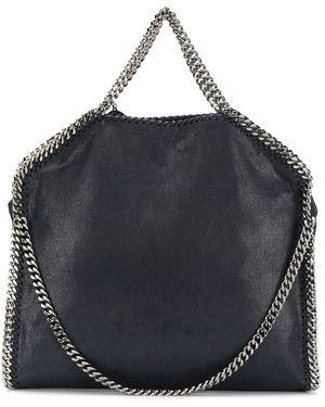 Stella McCartney Falabella Foldover-Tasche - Schwarz