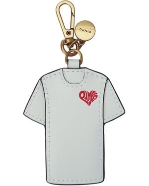 Pinko Charm T-Shirt Is Amor - Grey