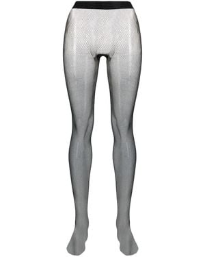 Wolford Collant Semi Trasparenti - Grijs