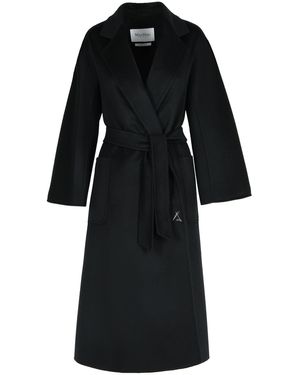 Max Mara 'Ludmilla' schwarzer Kaschmirmantel
