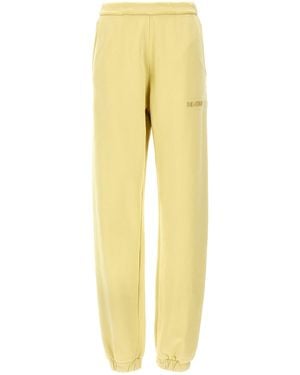 The Attico Sweatshirt With Logo - Yellow