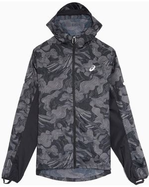 Asics Fujitrail Packable Jacke - Grau