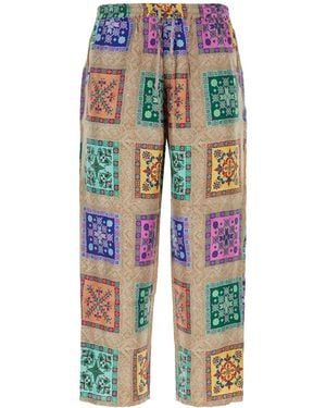 Pierre Louis Mascia Aloe Pant - Multicolour