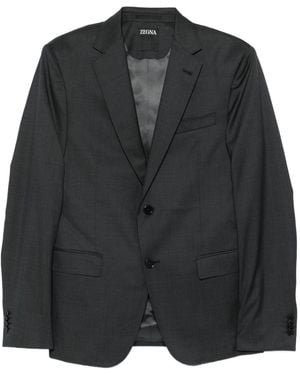 ZEGNA Kleider grau - Schwarz