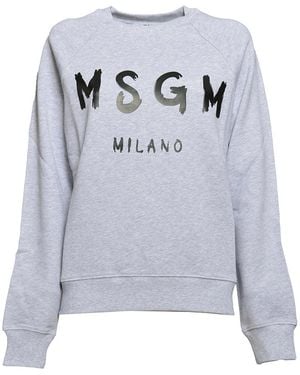 MSGM Sweaters - Gray
