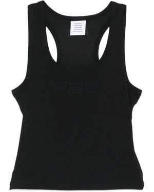 Vetements Vet Tanktop - Black