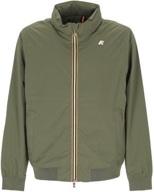 K-Way Amaury Stretch Green Lichen Jacket - Groen