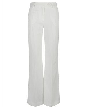 True Royal Linen Flar La Varous -broek - Wit