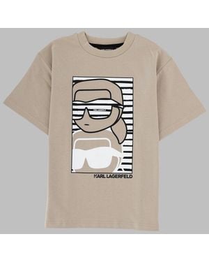 KARL LAGERFELD Tee Shirt - Natural