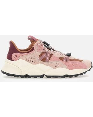 Flower Mountain Tiger Hill Pink Sneakers