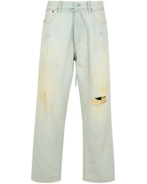 Acne Studios 'shorebreak' Light Blue Cotton Jeans - Blauw