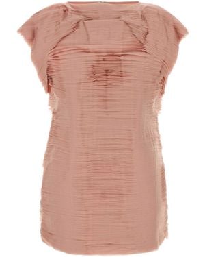 Jil Sander Nylon Mini Dress - Pink