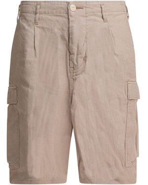Nonnative Linen Cargo Shorts - Natural