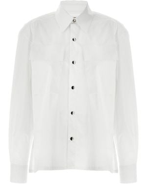 Thelatest Bruna Shirt And Blouse - White