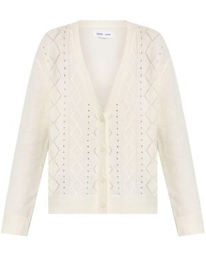 Samsøe & Samsøe Cardigan Salee - Bianco