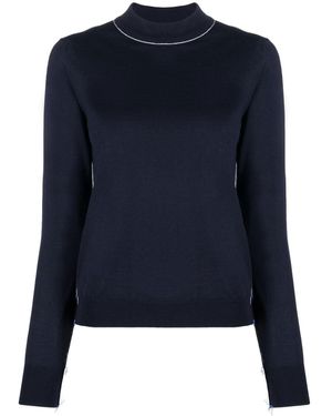 Maison Margiela Work-In-Progress Pullover - Blau