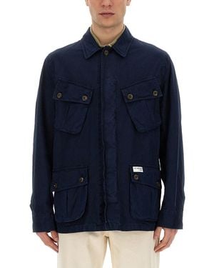 Fay Cotton Jacket - Blue