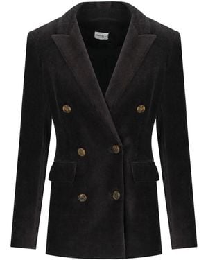Marella Rum Velvet Blazer - Black